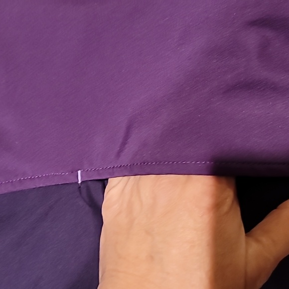 Free Tech jacket womens Sm purple prune hood - Picture 7 of 9